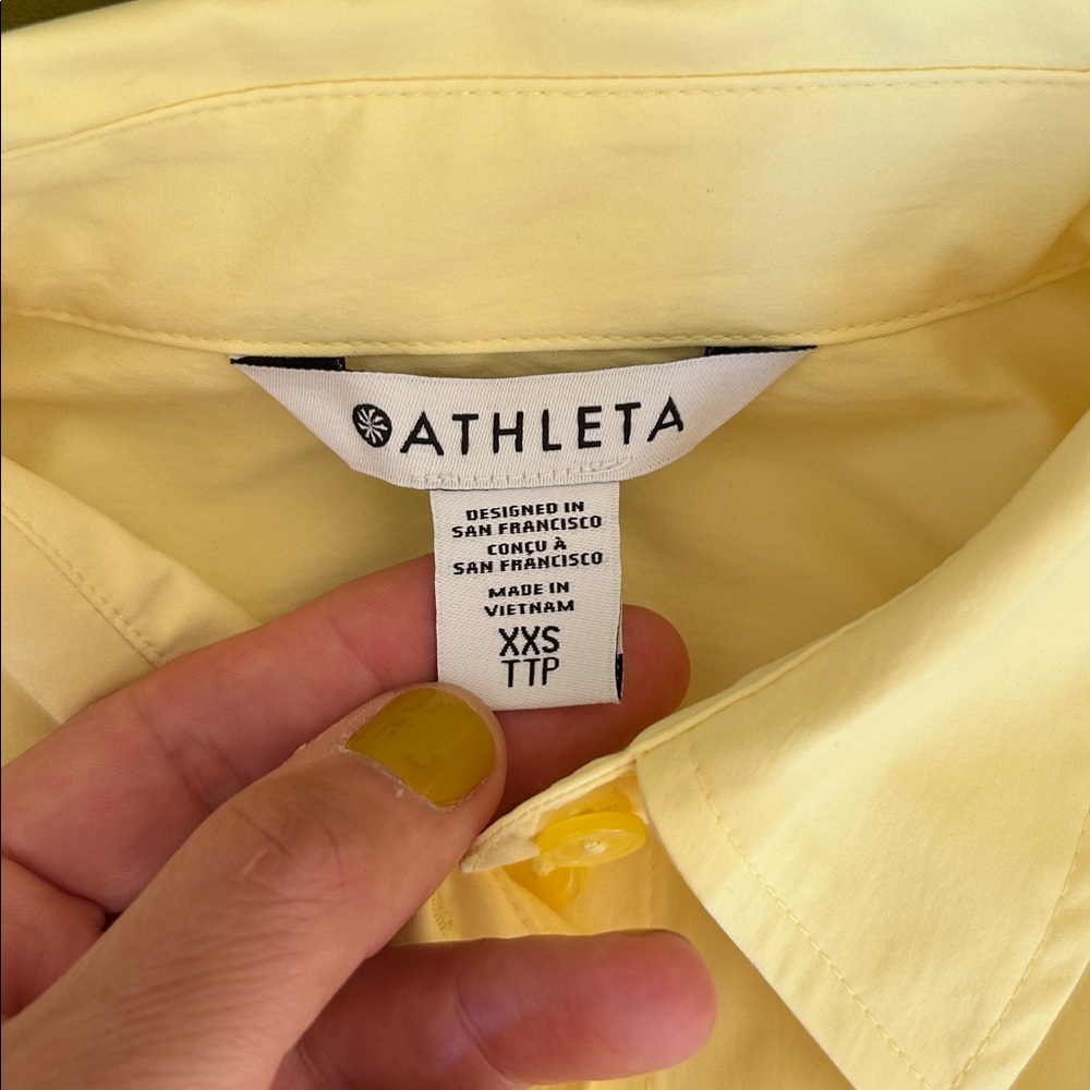 Athleta Midday Cropped Shirt - Picture 4 of 5